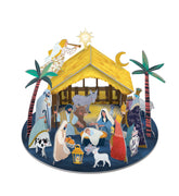 Roger La Borde Festive Pop & Slot Advent Calendar - Away In The Manger